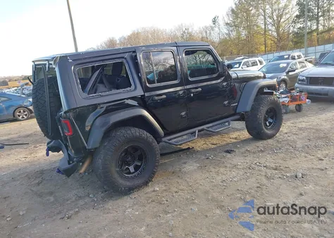 2021 Jeep Wrangler Unlimited Sport S 4X4 z USA, uszkodzony, nr VIN 1C4HJXDN6MW680326
